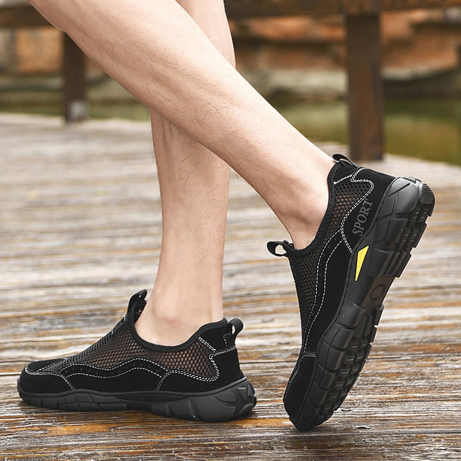 Zapatillas Deportivas Informales de Malla Transpirable para Correr, Ligeras y con Orificios de ventilación, Calzado cómodo para Caminar y Hacer Ejercicio en Verano