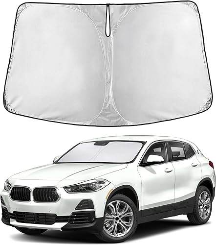 Miniatura 310 de EcoNour Parasol para parabrisas Rivian R1S / R1T 2022-2024 2025 2026, visera solar para parabrisas delantero y ventana, bloqueador de calor UV