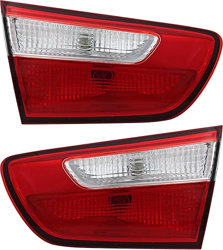 Para Kia Rio sedán interior luces traseras lámparas Set 2012 2013 2014 2015 2016 2017 lado del conductor y pasajero