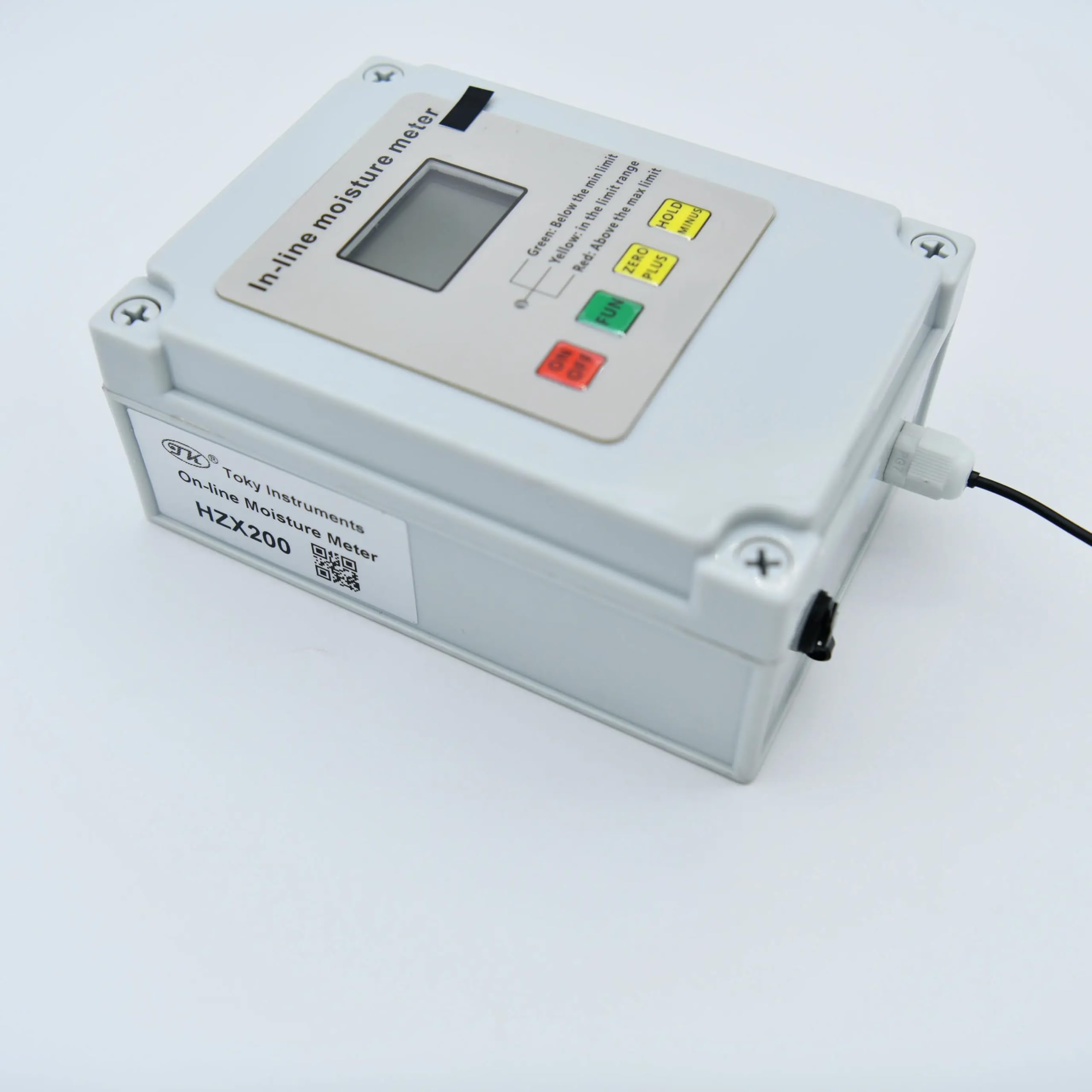 HZX200 Grain Sawdust Paddy Online Moisture Tester fibre moisture tester In-line moisture meter