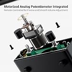 Fosi Audio P4 Mini Preamp with 3 RCA Inputs, Home Audio Stereo Pre amp for Amplifier/Active Subwoofer/Speakers, Preamplifier with 3-Level Adjustable Gain 3/6/9 dB, Bass and Treble Control