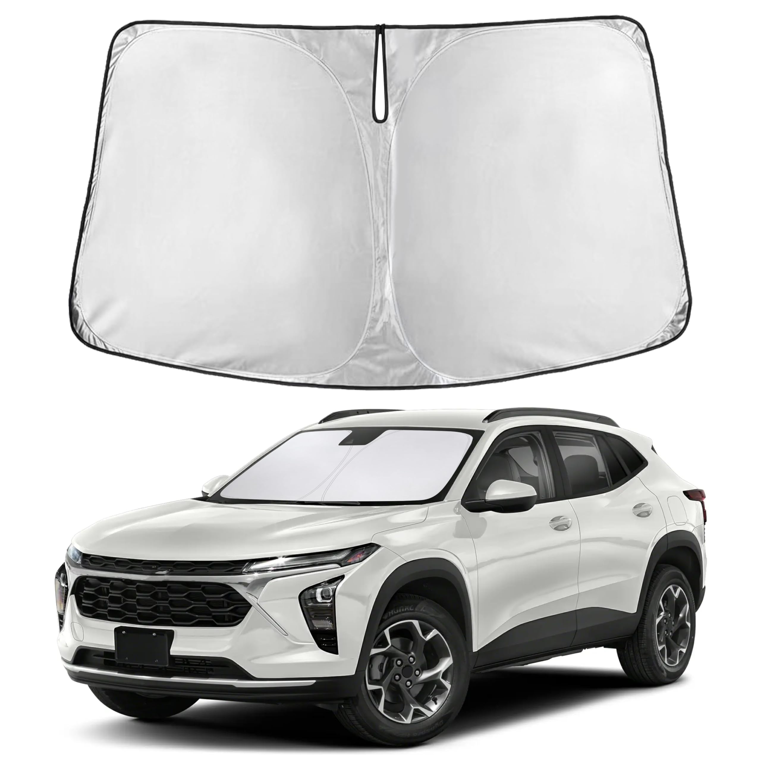 EcoNour Windshield Sunshade Compatible for Chevrolet Trax 2013-2022 2023