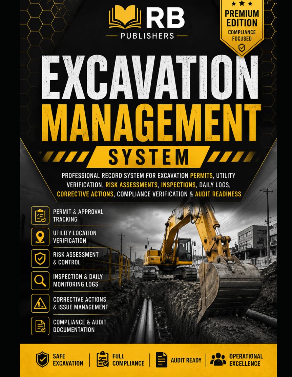 Excavation Management System: Professional Record System for Excavation Permits, Utility Verification, Risk Assessments, Daily Inspections, Corrective ... Compliance Documentation and Audit Readiness