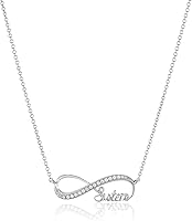 Vista 1 de Tienda Collection 925 Sterling Silver AAA Cubic Zirconia Pendant Necklace, 18