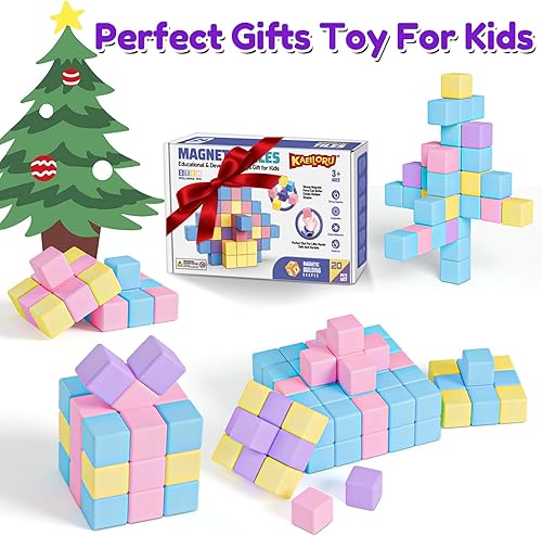 Miniatura 7 de Bloques magnéticos grandes para niños de 1 a 3 años, bloques de construcción de macarrones para niños de 3 a 5 4 a 8 años, regalos Montessori