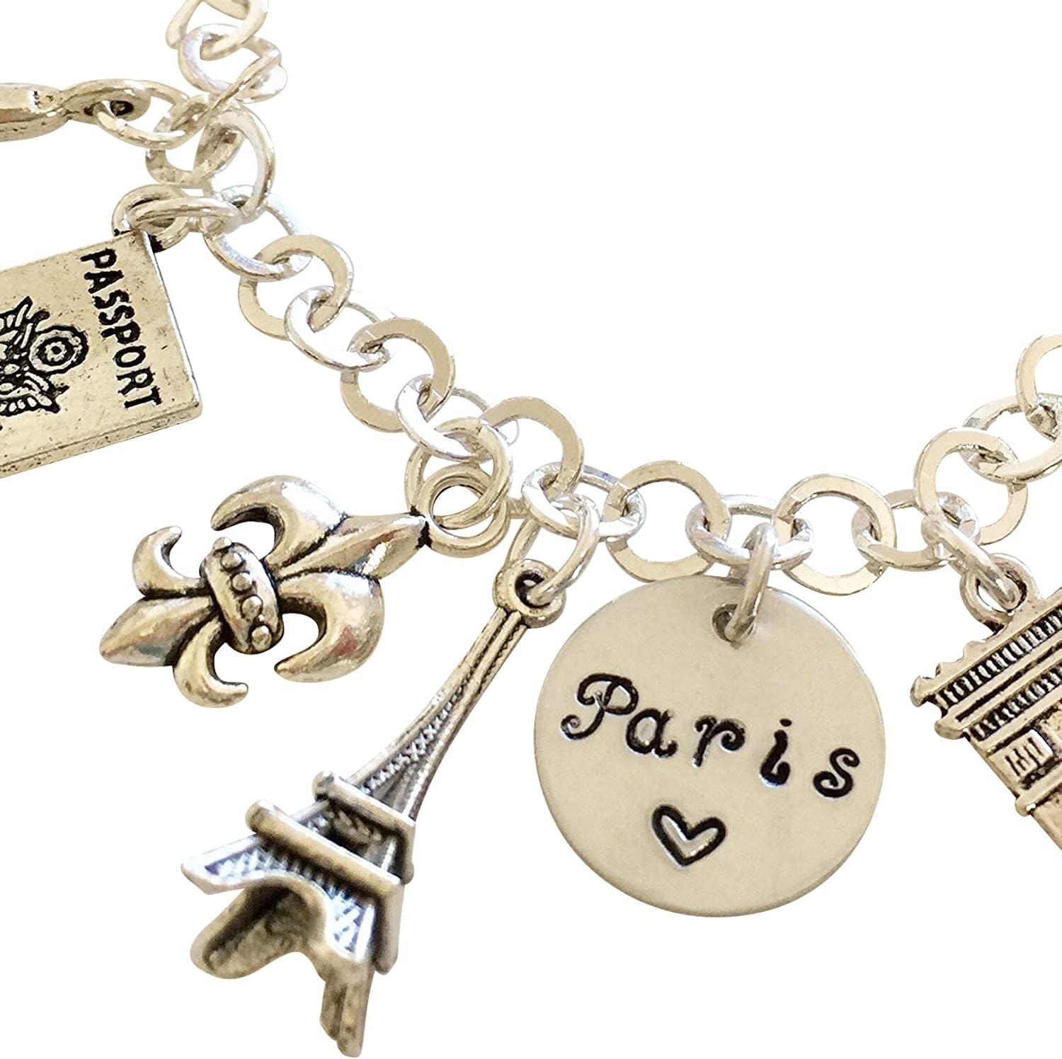 Paris Charm Bracelet, Paris Trip, Paris Lover, Paris Souvenir, School Year In Paris, Paris Memories, Parisian Life Charms, Paris Honeymoon. I Love Paris.