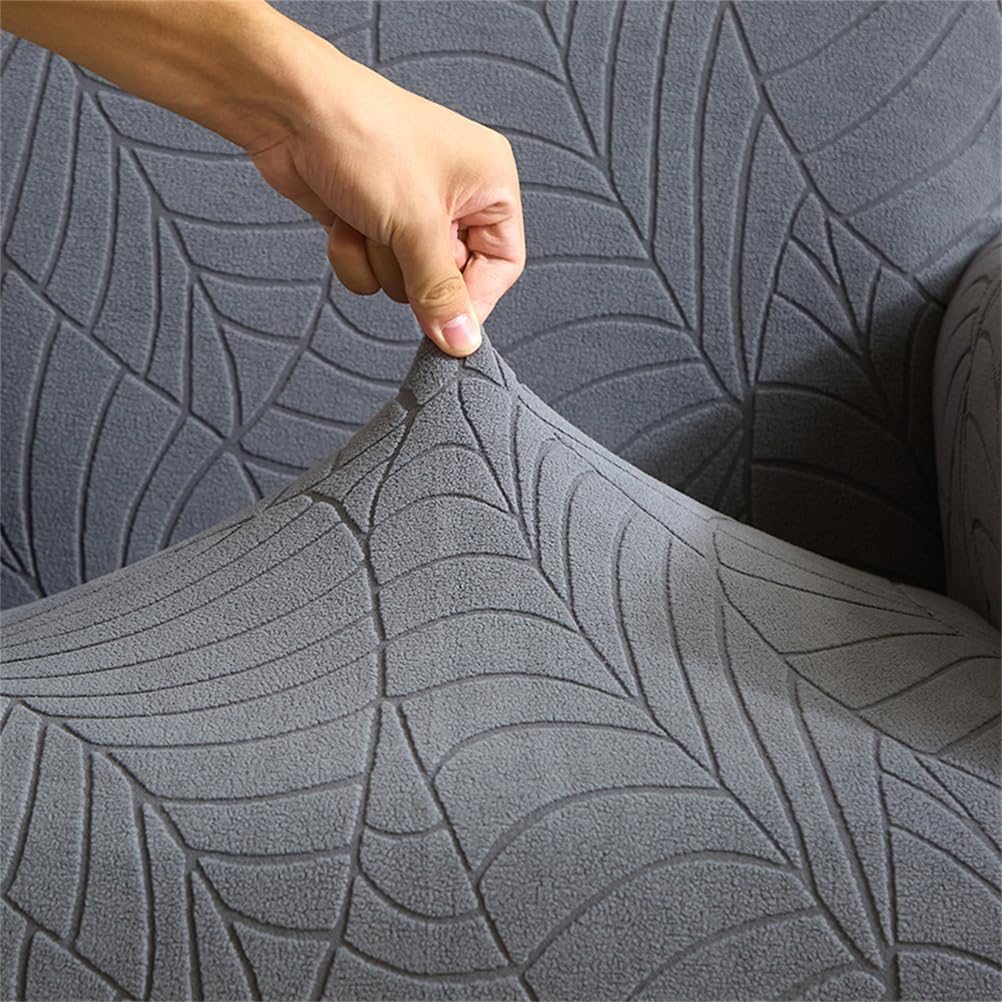 Stretch Armchairs Slipcover 1-Piece Armchair Sofa Covers Removable Washable Single Couch Cover Furniture Protector for Living Room,Dark Gray