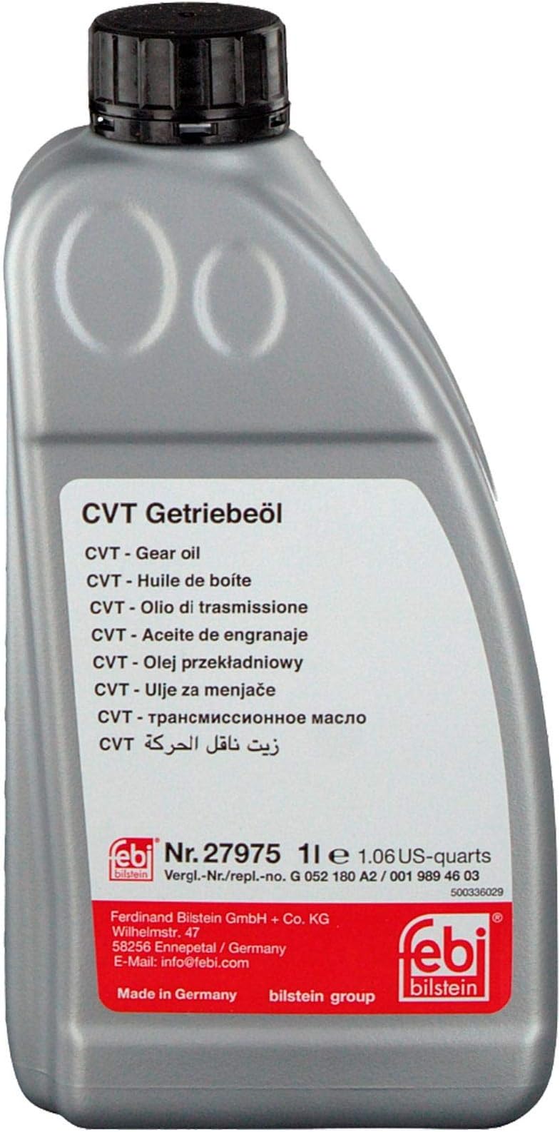 Yellow Automatic Transmission Oil FEBI Fits VOLVO VW SCANIA RENAULT 80 G052516