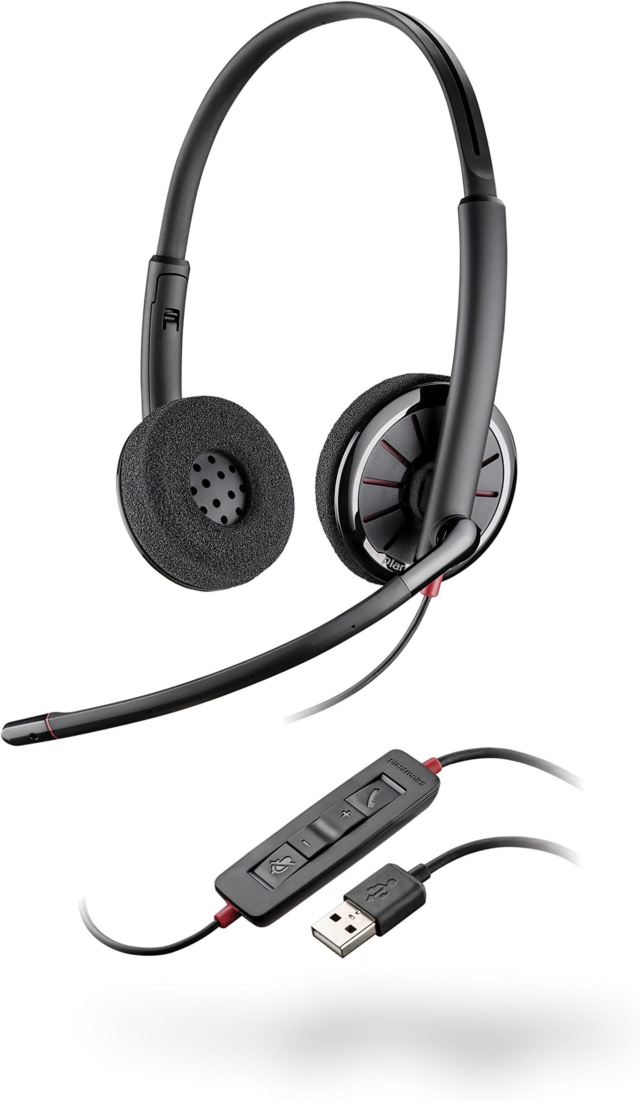 Plantronics HW725 EncorePro Wired Headset DA80 Included