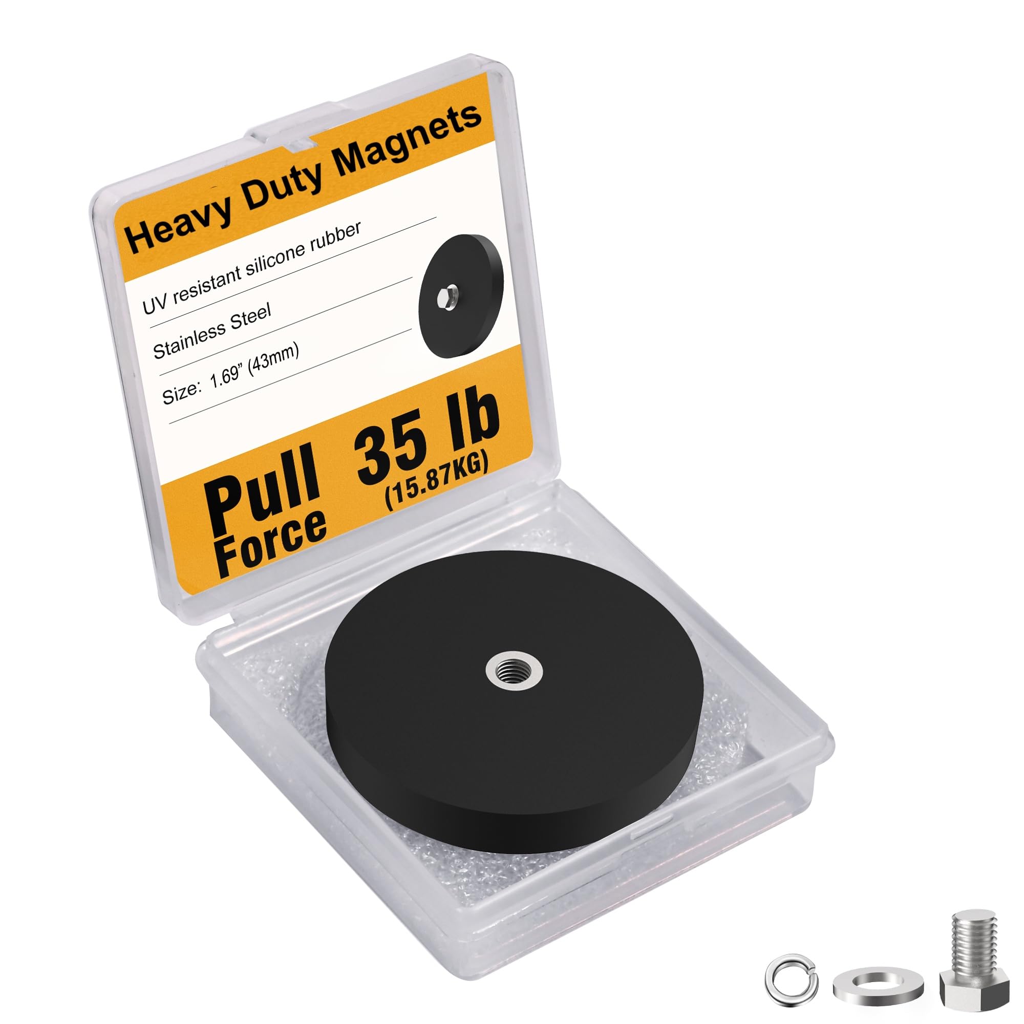 N54 Rare Earth Magnets - 65 lb Force -10