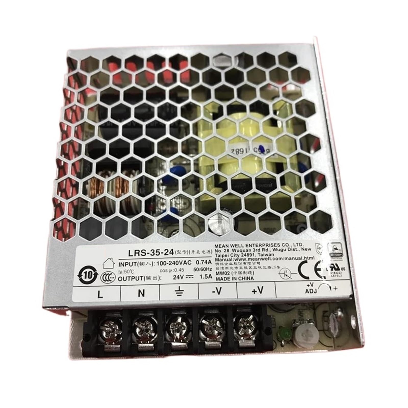 XDDQWSWA LRS-35-24 35W 24V 1.5A Single Output Switching Power Supply