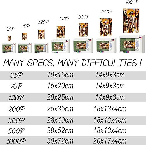 Miniatura 6 de Rompecabezas para adultos afroamericanos de 1000 piezas, rompecabezas divertido para mujeres africanas, juego de rompecabezas de estilo arte retro,