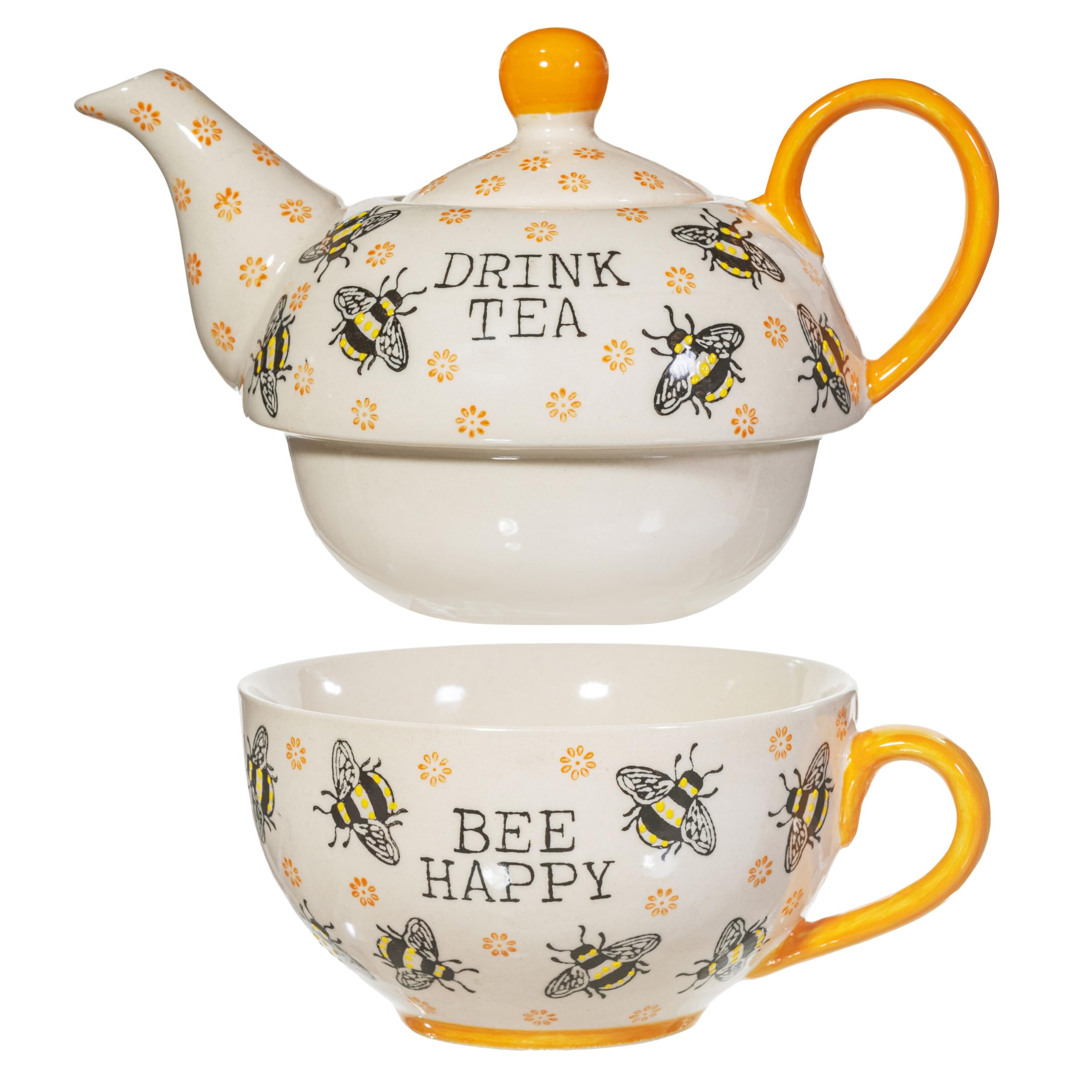 Sass & Belle Théière Busy Bees pour 1 personne