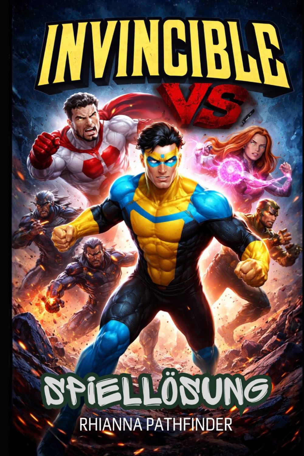 INVINCIBLE VS SPIELLÖSUNG: Meistere fortgeschrittene Kampftechniken, führe verheerende Kombos aus und schalte Gewinnstrategien frei, um jede Schlacht ... zu meistern. (German Edition)      Paperback – May 1, 2026