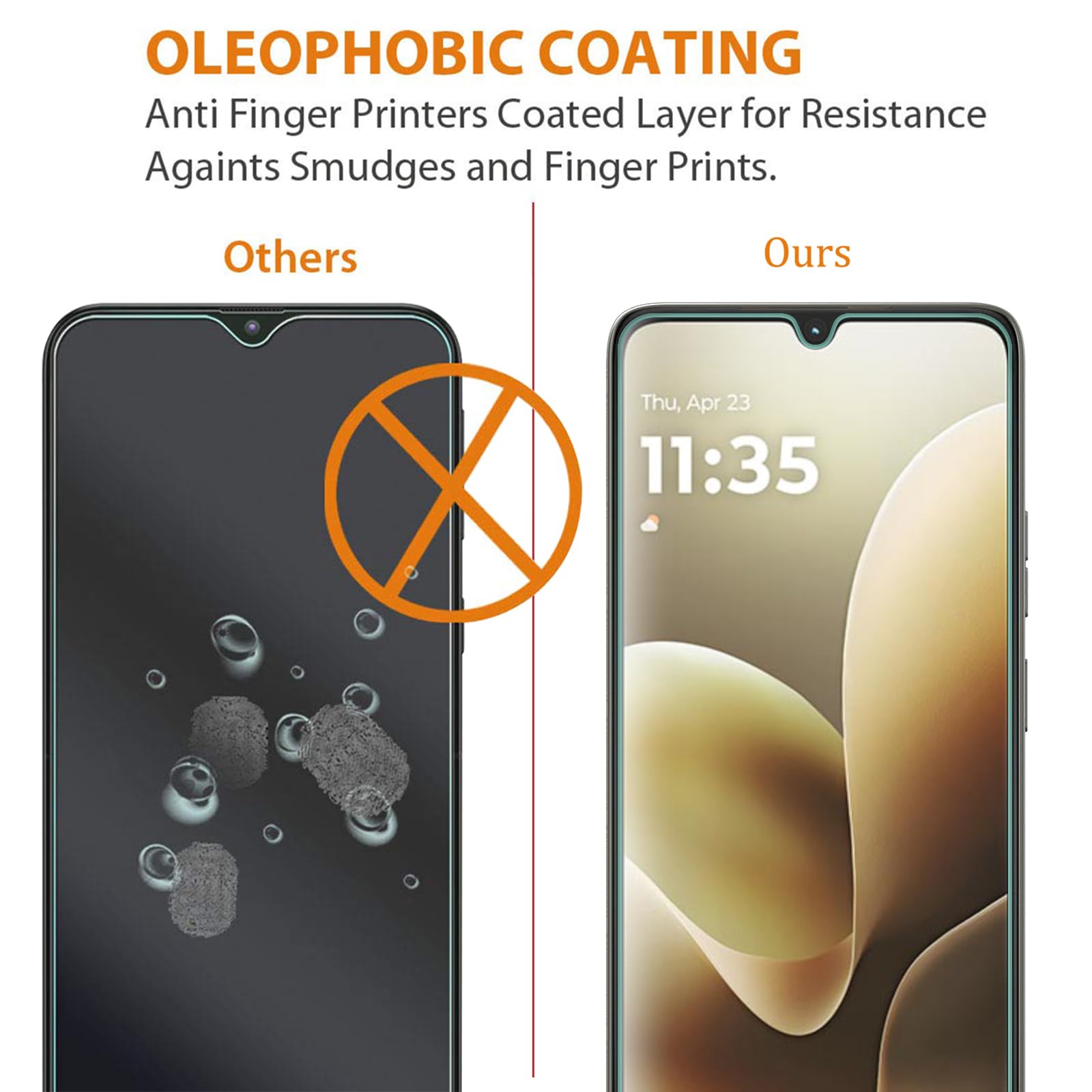 Lutree per Motorola Moto Edge 60 Fusion/Edge 60 Vetro Temperato, 2 2