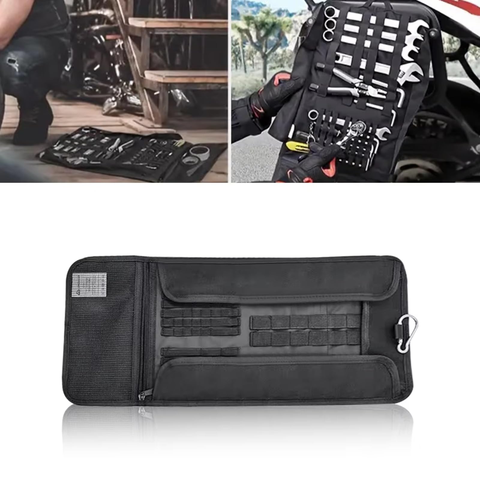 Borsa Per Attrezzi Universale Per Moto Per Per Kit Di Riparazione Portatile Per Sella Stoccaggio Per Grande Per Laterale Capacità Sacche Moto