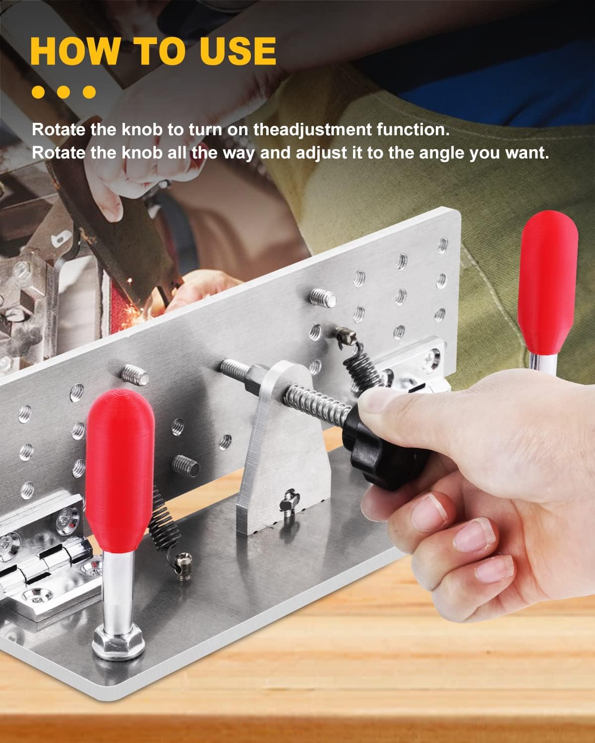 Knife Beveling Jig +Slide Knife Beveling Jig