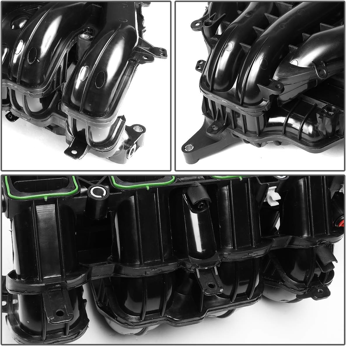 Auto Dynasty Intake Manifold Compatible with 2006-2012 Ford Focus Non US Model, 4M5G9424FT