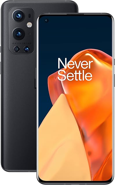 OnePlus 9 Pro 5G - Smartphone 128GB, 8GB RAM, Dual Sim, Stellar Black (Renewed)