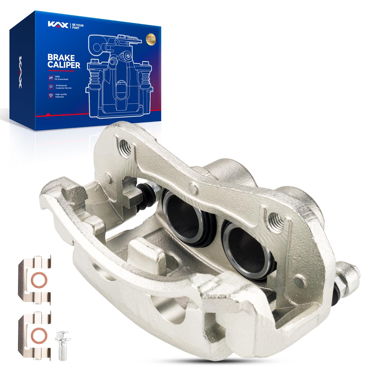 KAX Front Left Brake Caliper for 2007-2009 Equinox
