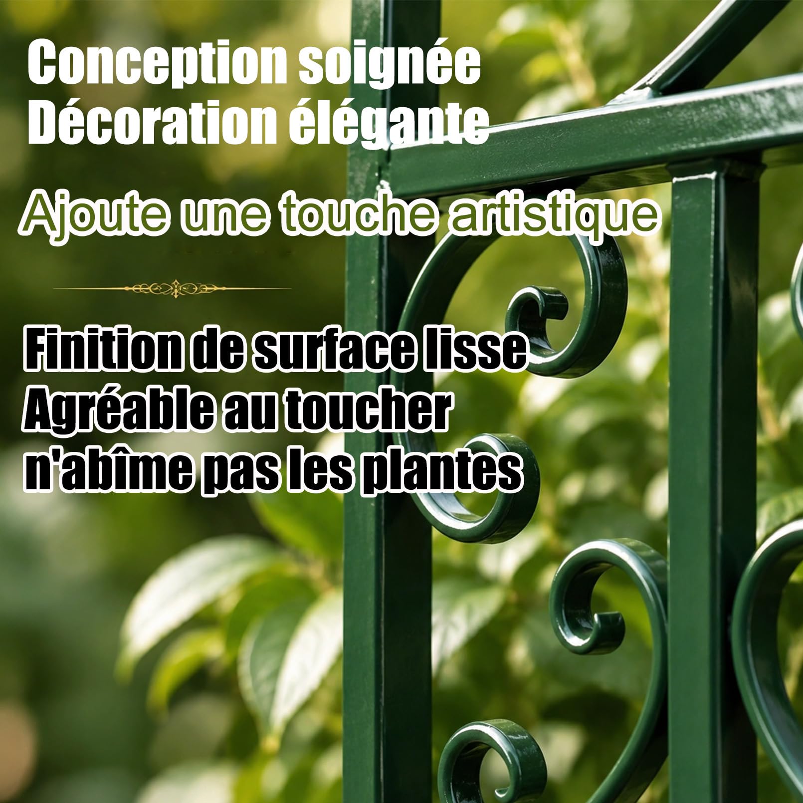 Arche Jardin，Arche de Jardin，Arceau à Rosiers，pergola en Metal