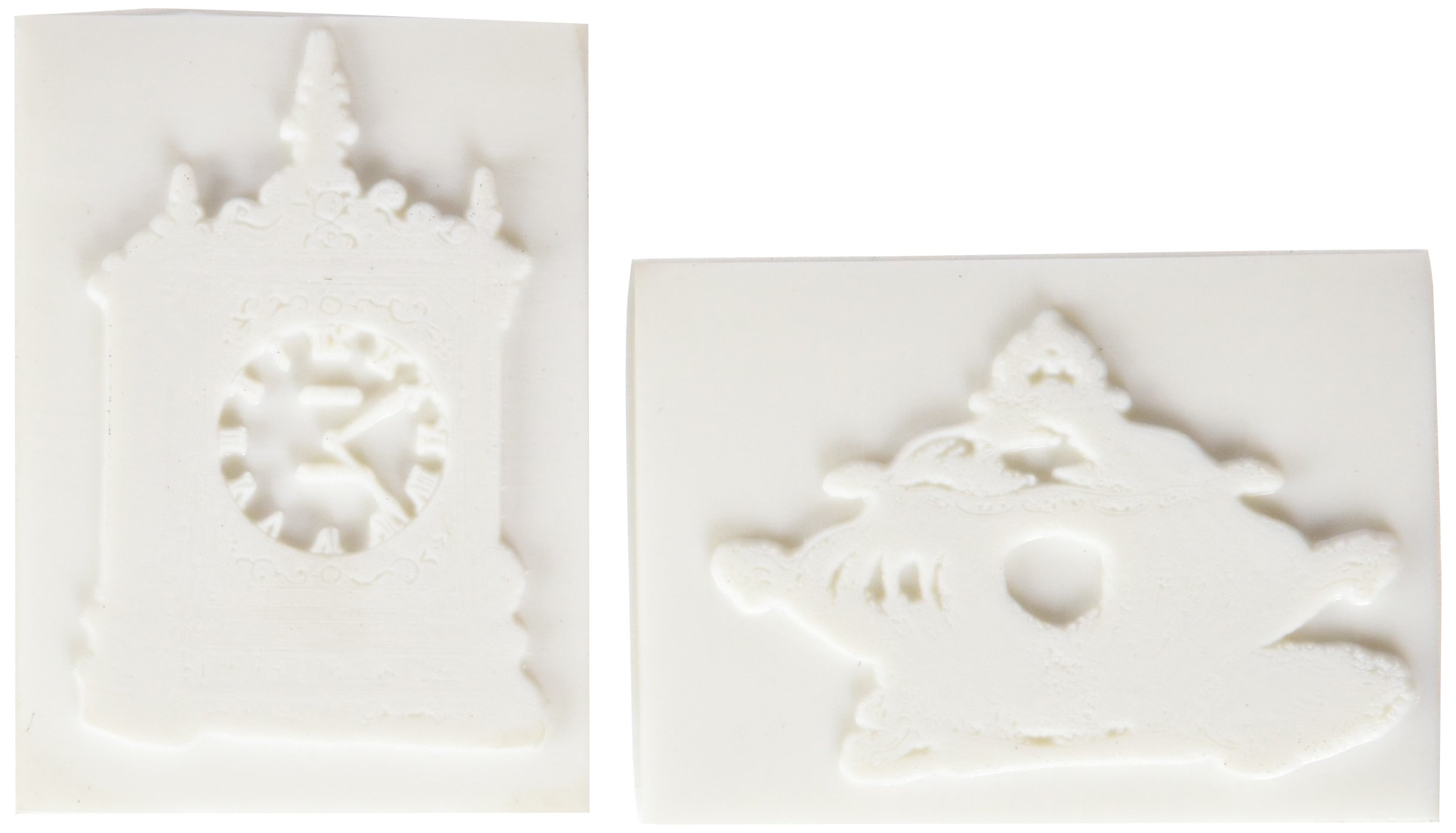 LaBlanche Silicone Stamps, 4.75 by 6.5-Inch, Standing Clock