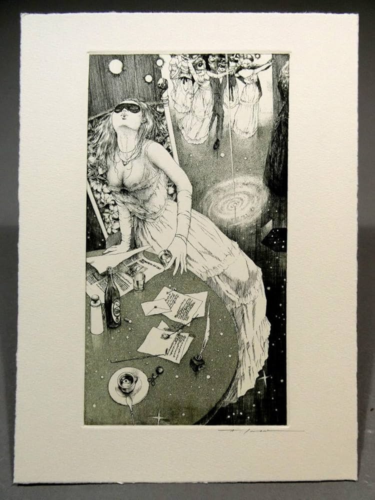 ベル・フィーユ　アルフォンス・イノウエ銅版画集 Belles Filles ベル・フィーユ アルフォンス・イノウエ銅版画集