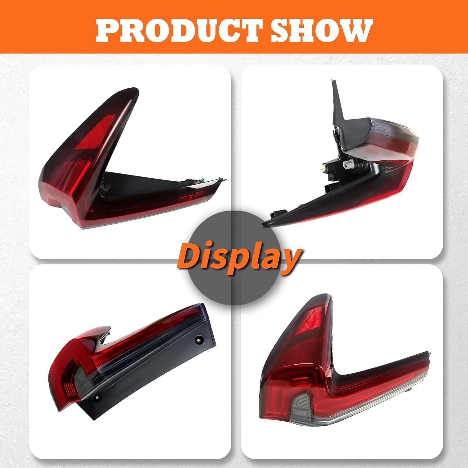 Outer Tail Light Assembly Compatible with CR-V CRV 2020 2021 2022 Left Rear Tail Lamp Driver Side HO2804122 33550TLAA21