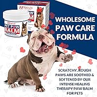 Vista 6 de Natrulo Bálsamo para patas de mascotas para perro, ungüento curativo natural para picazón en las patas, aseo, alivio de alergias, reparación