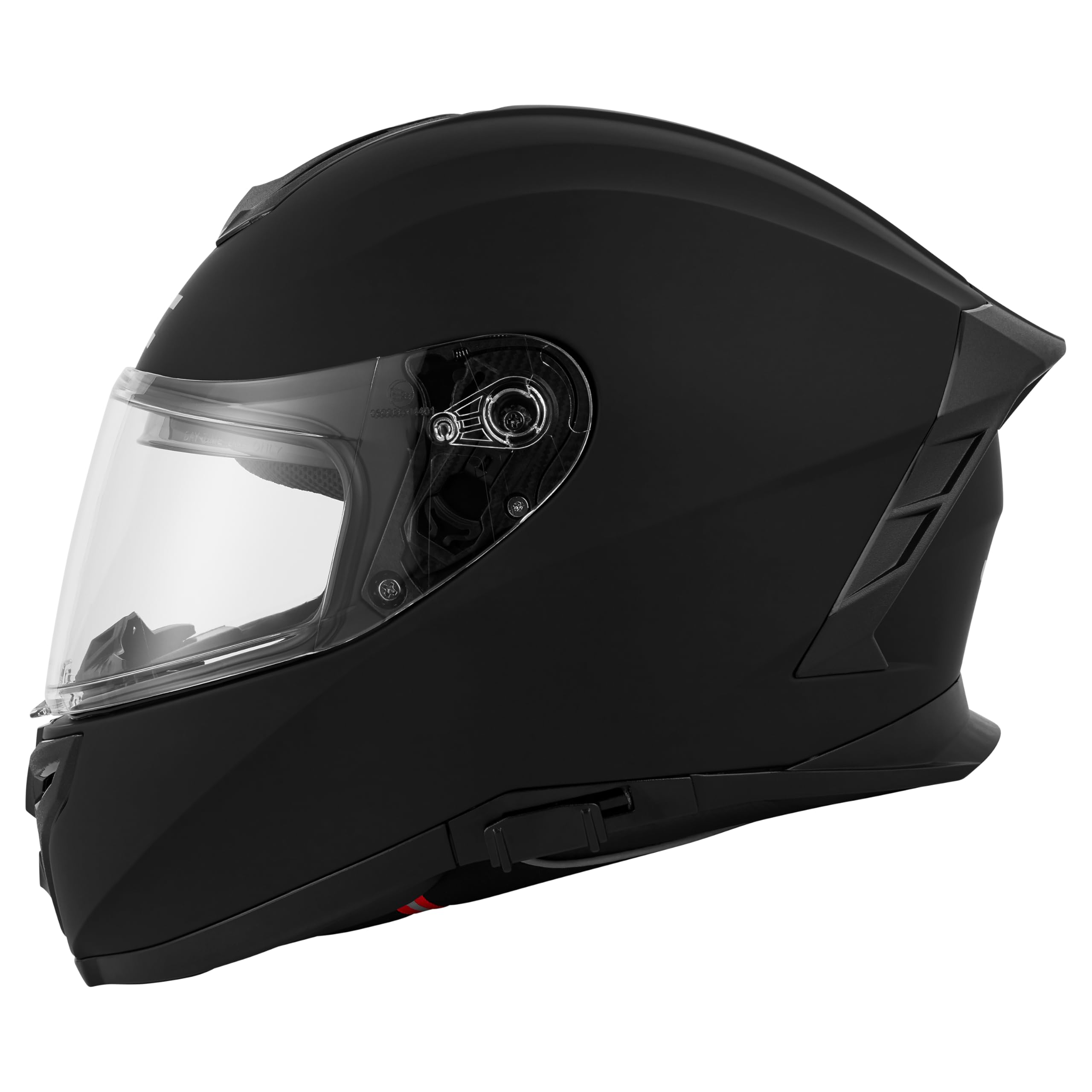 JDC Casque Moto Intégral - Double Visière Rétractable ECE 22.06 - Sabre