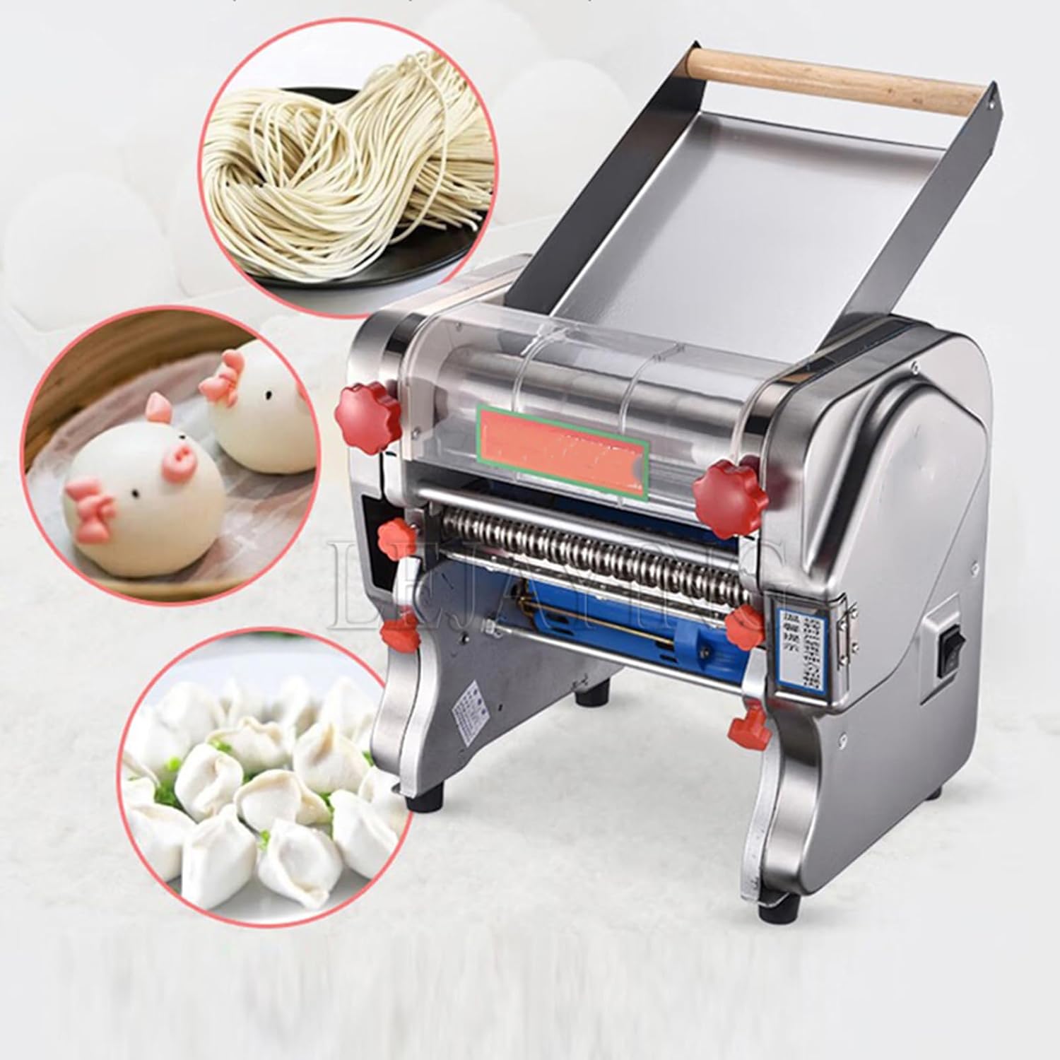 FKM-240 Electric Fresh Noodle Making Machine Automatic Produced Fresh Noodle Making Machine Cutter Pasta Noodles Maker