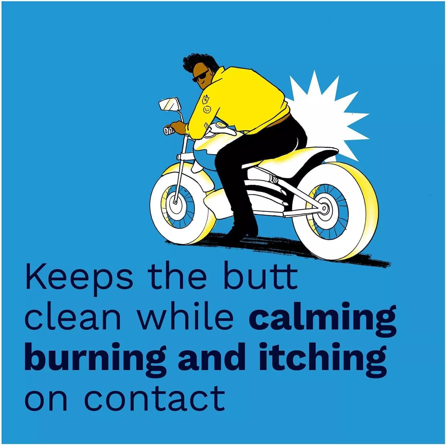 Hemorrhoid Wipes with Witch Hazel, Flushable, Biodegradable and Septic Safe - 180 Count