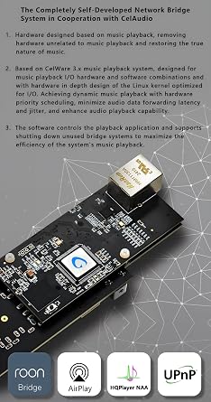 Gustard X26 III DAC Network Streamer 2 * ES9039SPRO Chips Support USB DSD512 PCM768kHz GCLK-02 Clock HiFi Network Bridge Digital Analog Converter USB/LAN/Optic/Coaxial/AES/IIS/Clock Inputs DACs