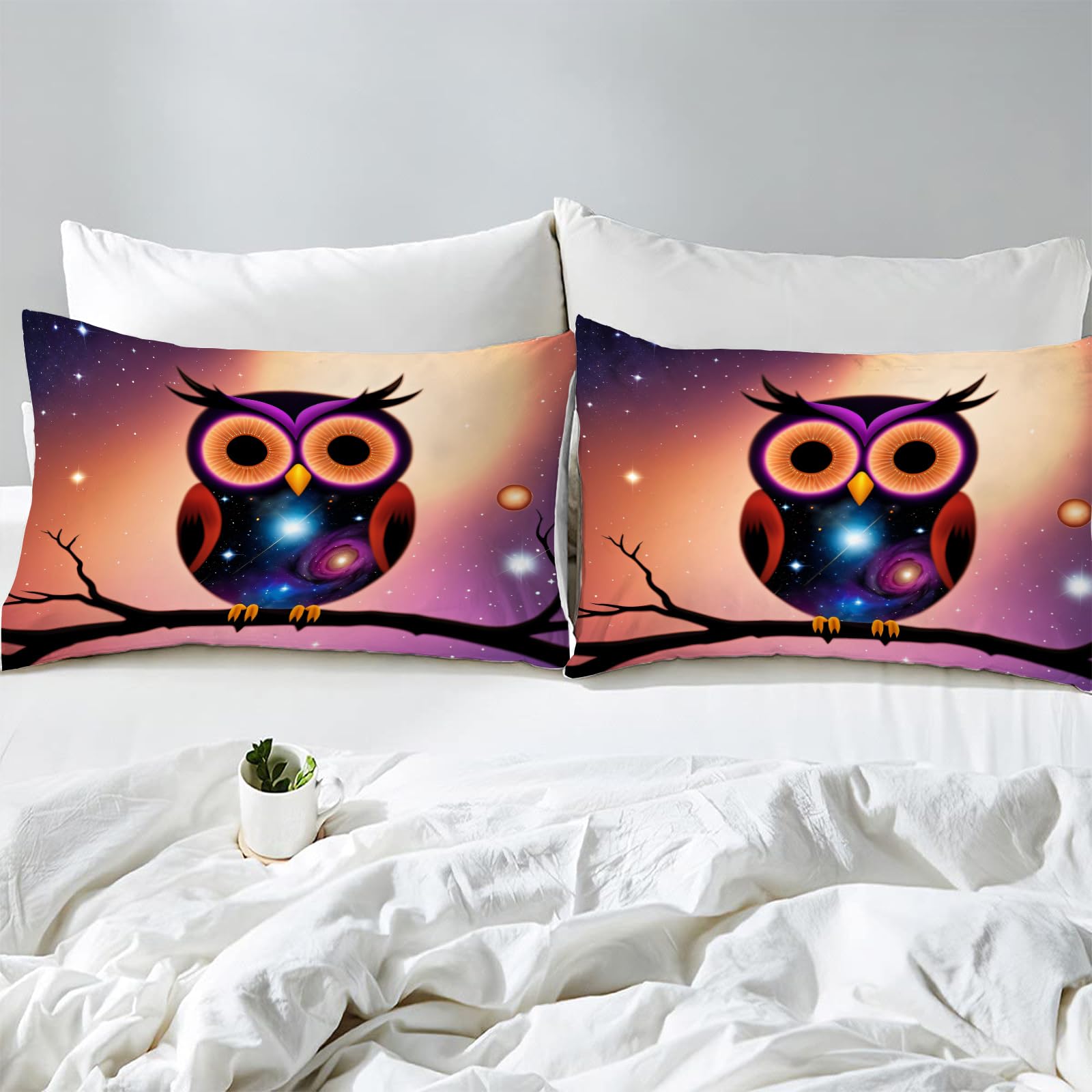 Hoimlm Wolf - Set di biancheria da letto, 220 x 240 cm, in microfibra, con copripiumino e federa
