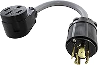 Vista 8 de AC WORKS Adaptador de Carga para Vehículo Eléctrico para Uso en Tesla (Unidad de 30A 250V CA de 6-30 para Tesla)