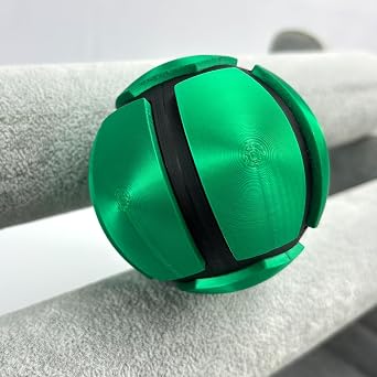 MYAYD Green White Ball Props Costume Accessory for Caesar Zeppeli Cosplay from JOJO STEEL BALL RUN for men and women