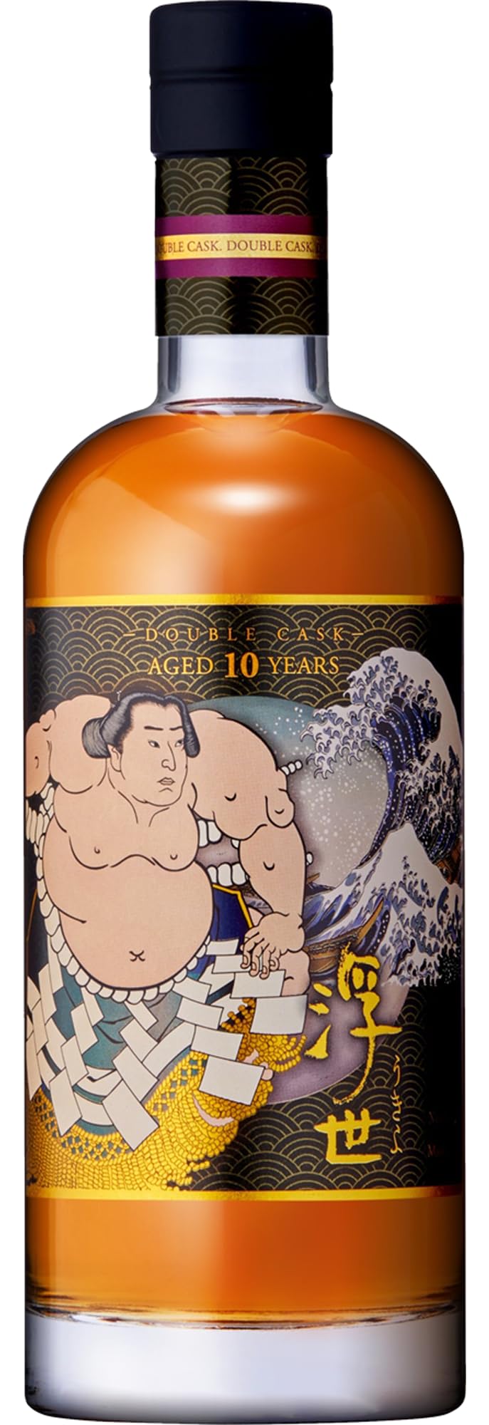 浮世 ダブルカスク 10年 700ml Amazon.co.jp: 浮世ウイスキー10年ダブルカスク浮世絵三種限定