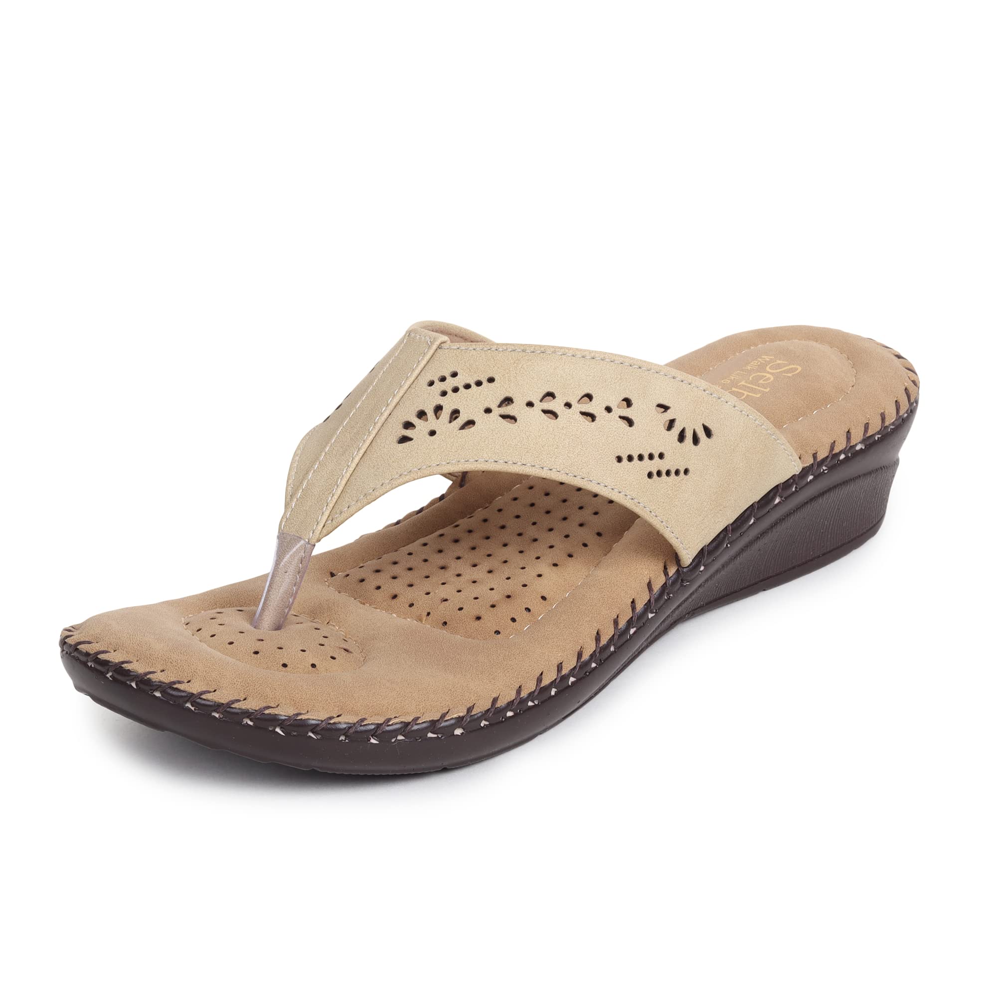 See full amazon price history chart for SELBRO Soft doctor Slippers for Women || Orthopedic footwear for Women with extra cushion DR-32 (New Cream, 8) SELBRO Soft doctor Slippers for Women || Orthopedic footwear for Women with extra cushion DR-32 (New Cream, 8) (B0CG5LR7SF) Amazon Price History, Amazon Price Tracker