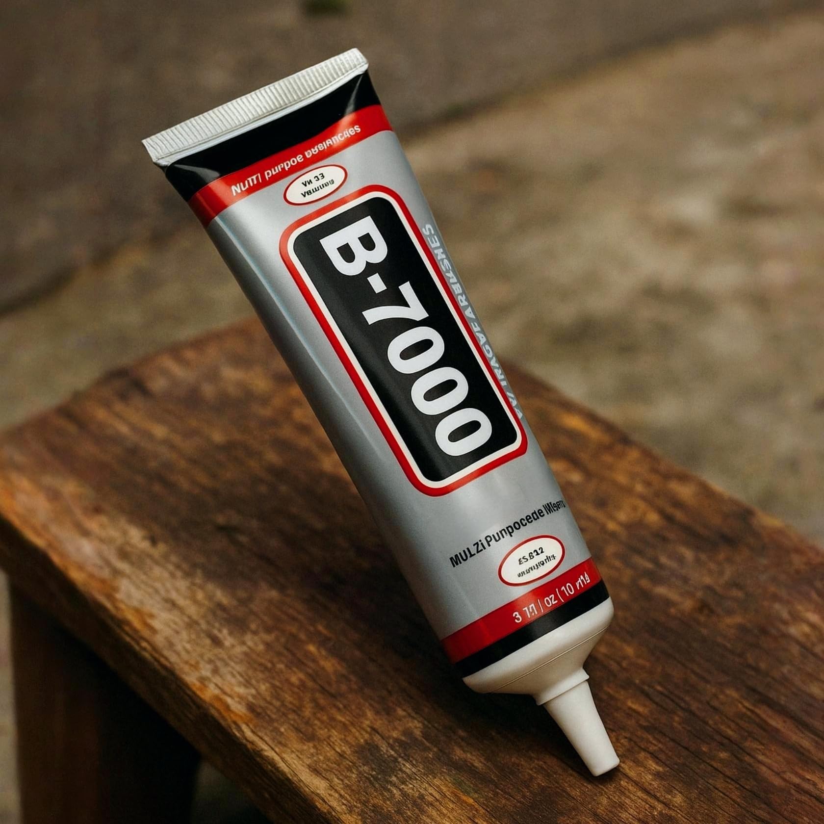 B7000 (50ML / 1.68 fl. oz) Multi-Purpose Industrial Adhesive Glue – Ideal for Mobile Phones, Crystal Crafts, Jewelry, Beads, Clothing, Shoes, Fabrics, Screen Repair, Metal, Stone & Glass