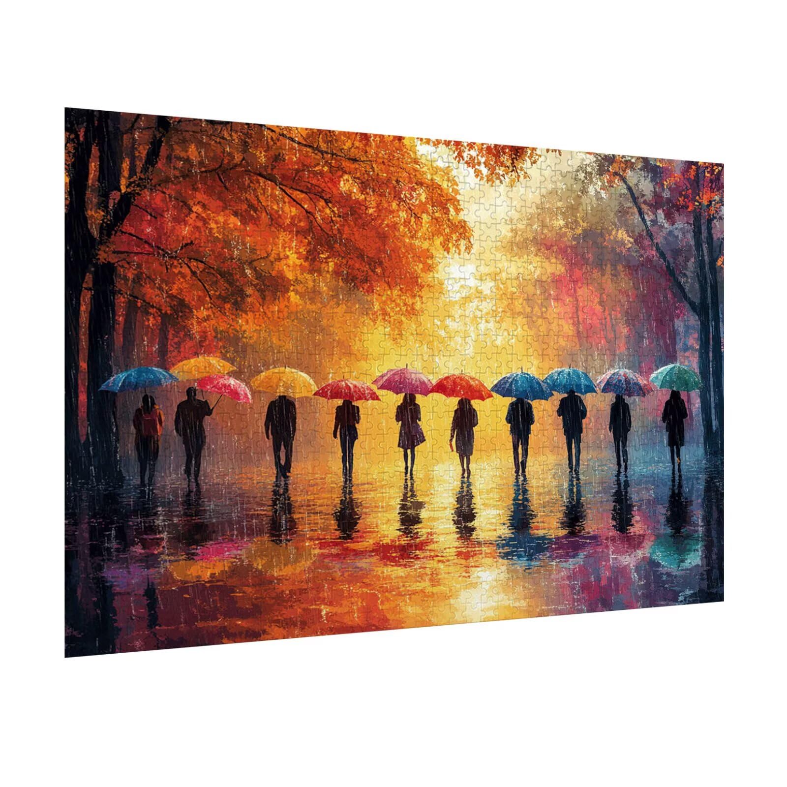 Puzzle 6000 Pezzi astratto Puzzle Classici per Gioco Familiare, n-60 | Impossibile Puzzles, Intrattenimento Creativo, Rilassamento Intelligence, Regalo per Amore e Amico, Decorazioni Casa, Autunno
