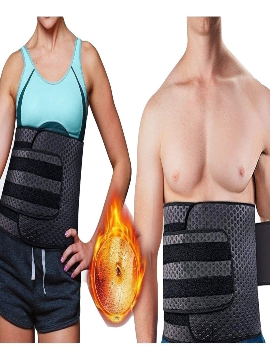 double band waist trainer