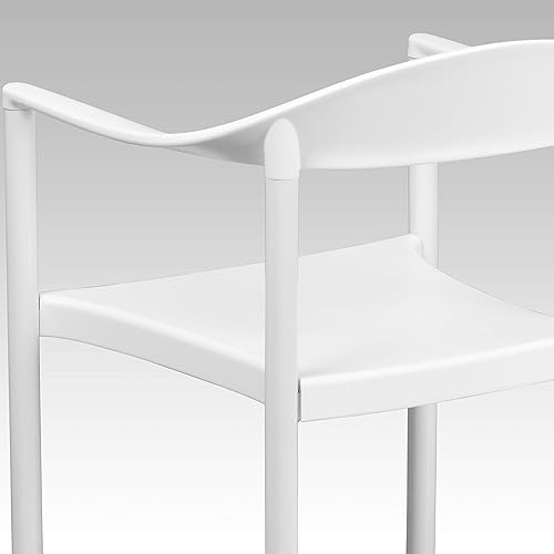 Miniatura 25 de Flash Furniture HERCULES Series - Silla apilable de plástico negro con capacidad de 1000 libras Negro -,Blanco,https://www.amazon.com/dp/undefined