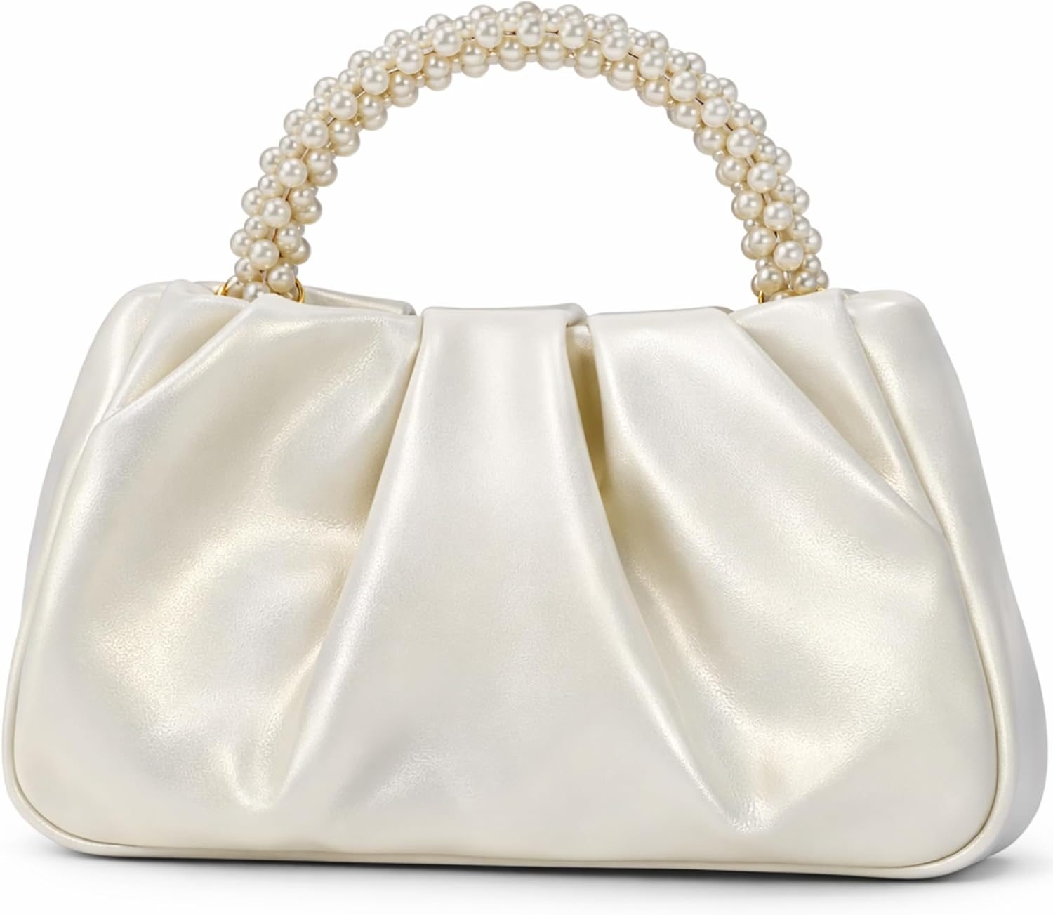 Pearl Clutch Purse for Women, Elegant Evening Handbag and Wedding Guest Bag, Formal Clutch Collection