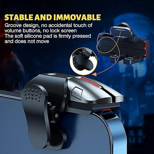 Miniatura 3 de 13 in 1 PUBG Mobile Triggers Combo, L2R2 4 Triggers Mobile Phone Controller for PUBGFortniteCall of DutyRules of Survival, Aim & Fire Trigger for