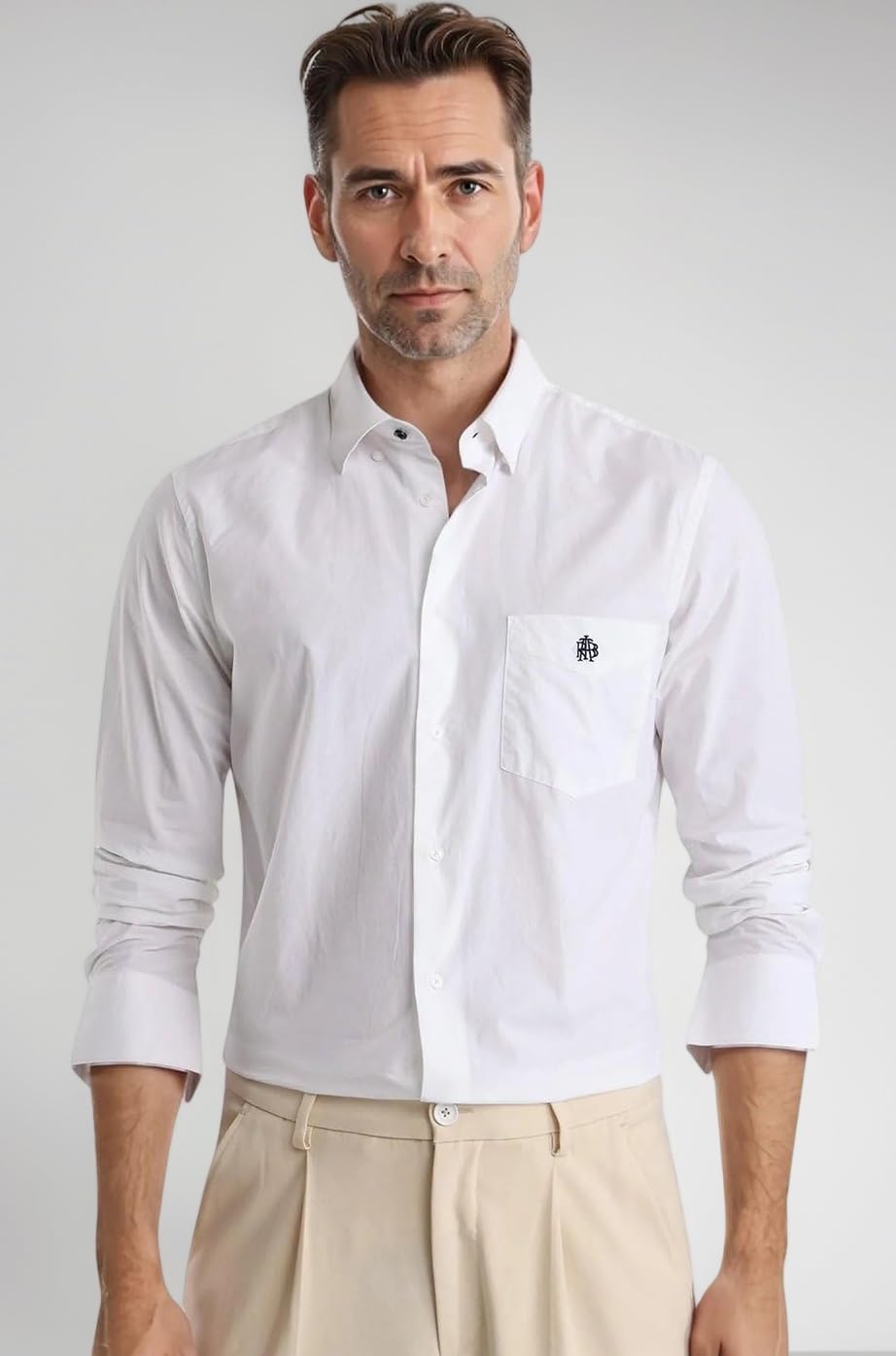 Regular fit Embroidered Shirt