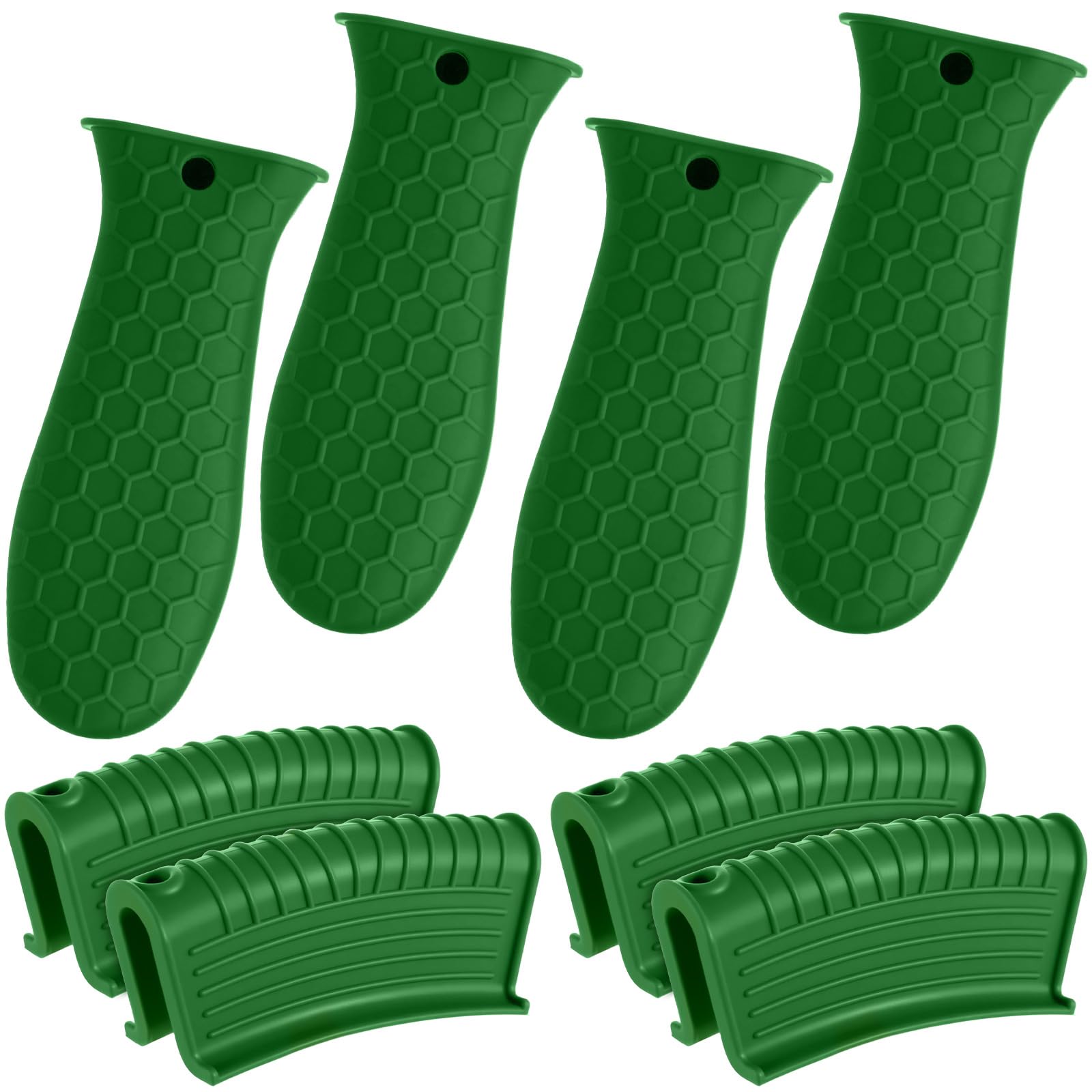 Maniques en silicone antidérapantes Patelai - Protection thermique optimale pour poêle