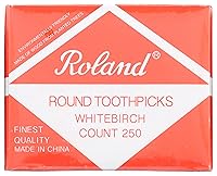 Vista 1 de Roland - Palillos de dientes redondos de madera, 250 CT