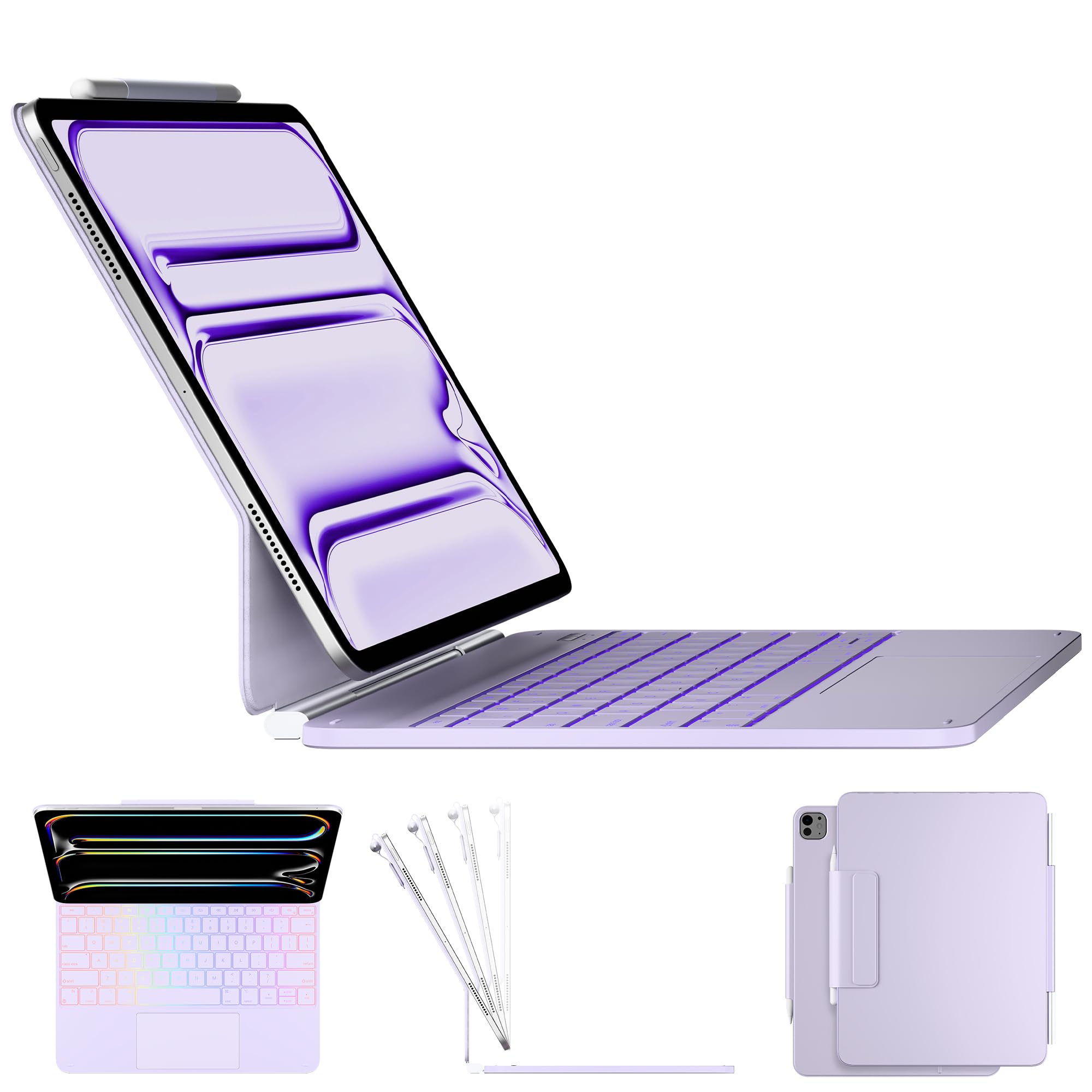typecase Edge Magic-Style Magnetic Keyboard Case for iPad Pro 13 M5/M4