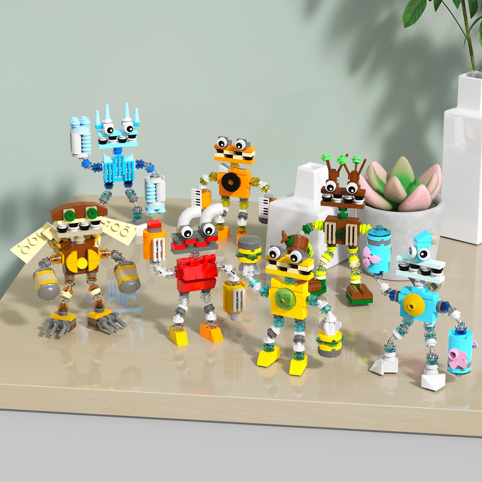 Amazon.co.jp: Sing Monsters 7in1 Epic Wubbox 組み立てセット、レア