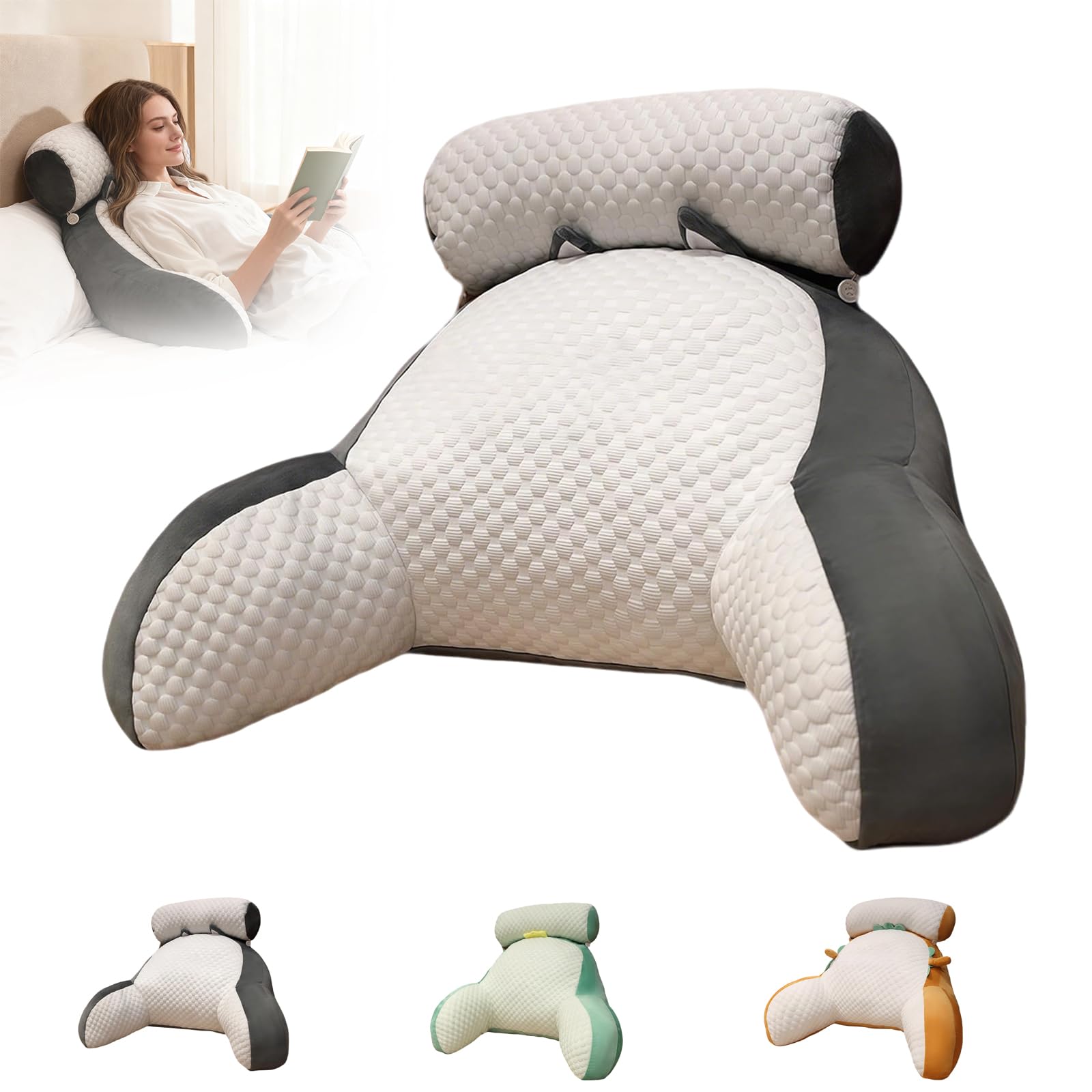 Mzvoo Viroxa XXL Relax Rückenstützkissen,Rückenk Produktbild-Vorschau 7